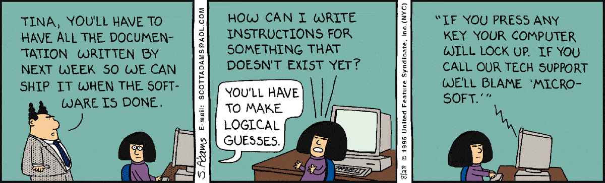Dilbert Cartoon